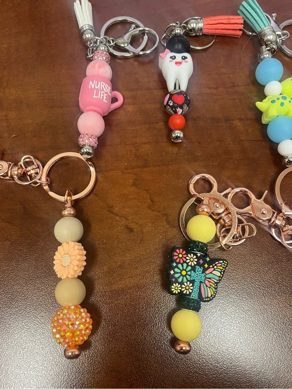 Beaded key chain